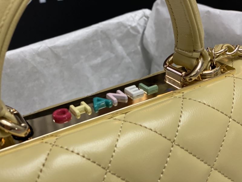 Ch**el top handle bags